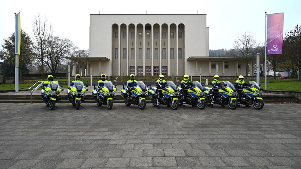 Kradstaffel der Polizei Bielefeld