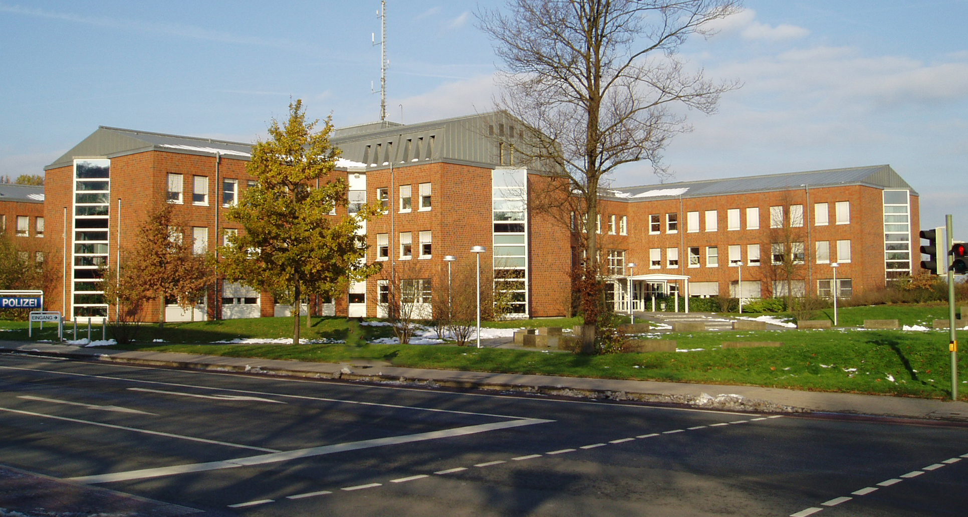 Bild zeigt das Polizeipräsidium Bielefeld