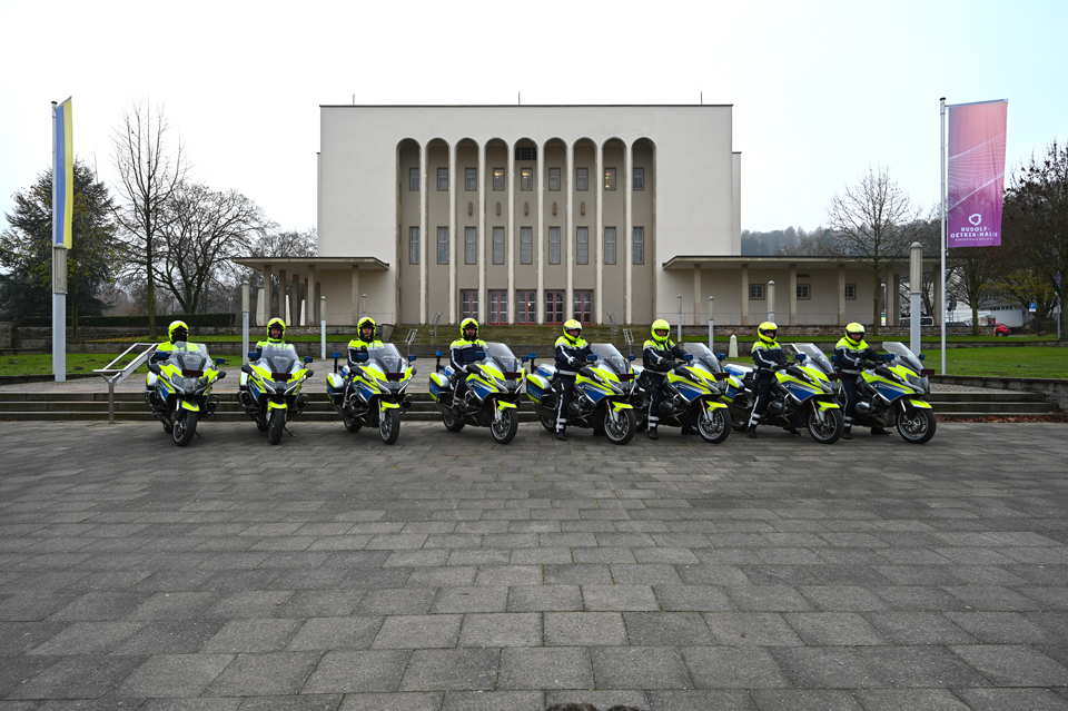 Kradstaffel der Polizei Bielefeld