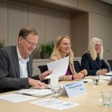 Pressekonferenz Kriminalität 2023 Gruppenfoto