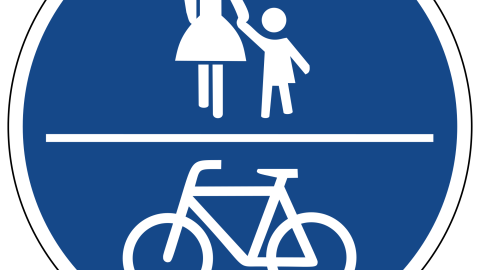 Fahrrad Verkehrszeichen 240