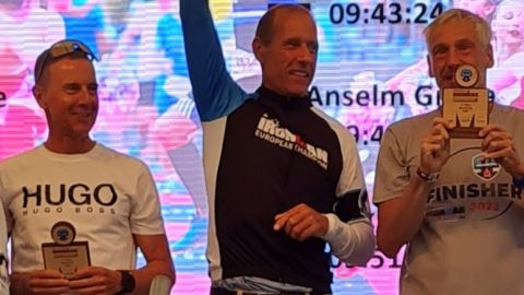 Award ceremony Ironman Frankfurt 2022