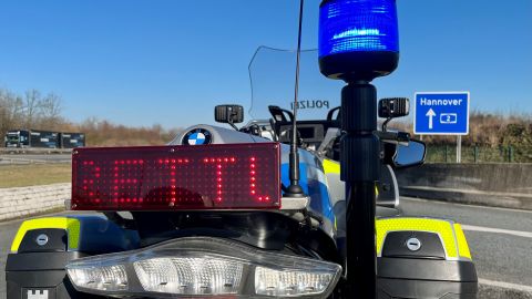 Krad auf der A2