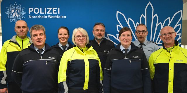 Das Team der Verkehrsunfallprävention/Opferschutz Bielefeld