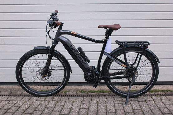 Schwarzes Pedelec der Marke Haibike