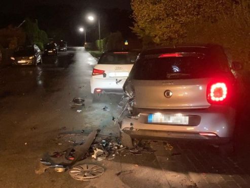 Unfallfahrzeuge