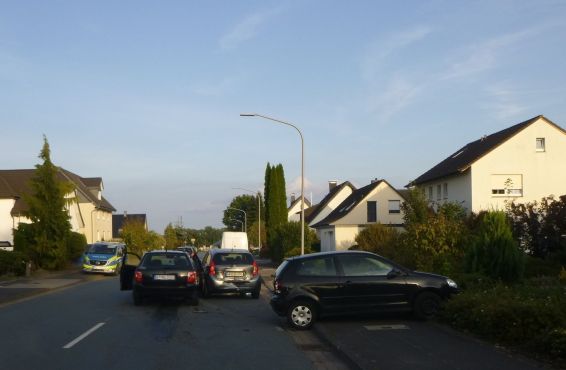 Unfallstelle an der Eickumer Straße