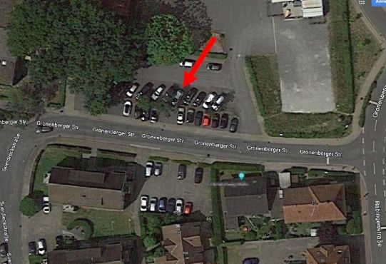 Fahrzeugstandort Melle - Google Earth