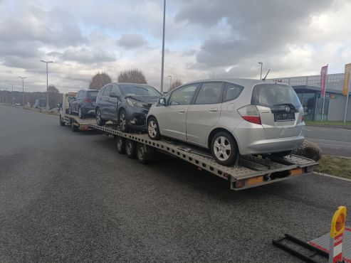 Überladung Transporter