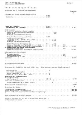 Gefälschter Bescheid 2