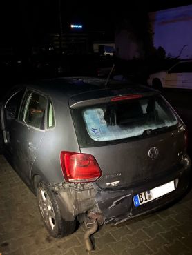 beschädigter VW