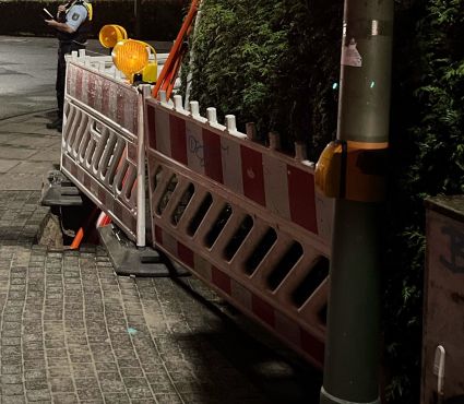 Unfallstelle