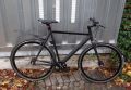Schwarzes Single Speed Herrenrad der Marke Bonvelo