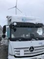 Schnee und Eis auf einem Lkw - Symbolfoto
