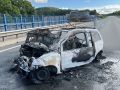 Ausgebrannter Twingo
