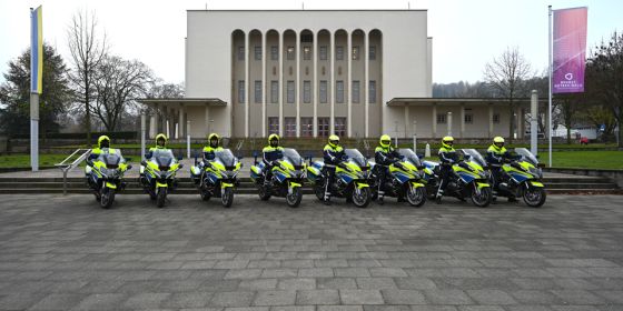 Kradstaffel der Polizei Bielefeld